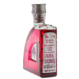 Текіла Aha Toro Blanco Diva sabor Rosa 100% agava 0,75л