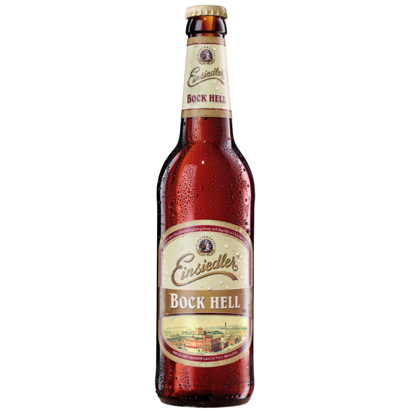 Купити Пиво Einsiedler Bock Hell 0,5 л 6,8% скло